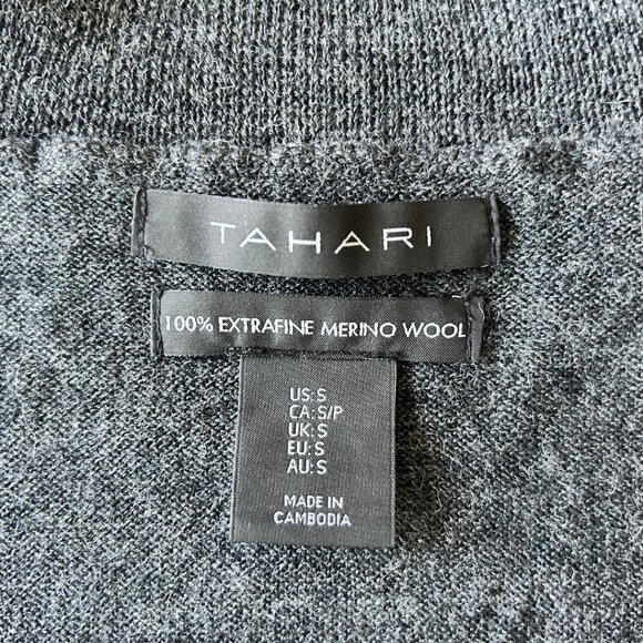 Tahari Size S Turtleneck Sweater – 100% Extrafine Merino Wool - Picture 8 of 8